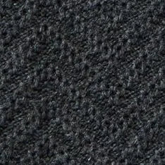 The Button Down Polo in Charcoal Herringbone