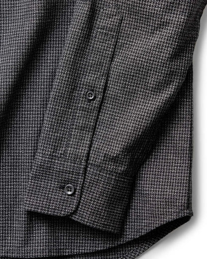 The Jack in Coal Jaspe Check Oxford
