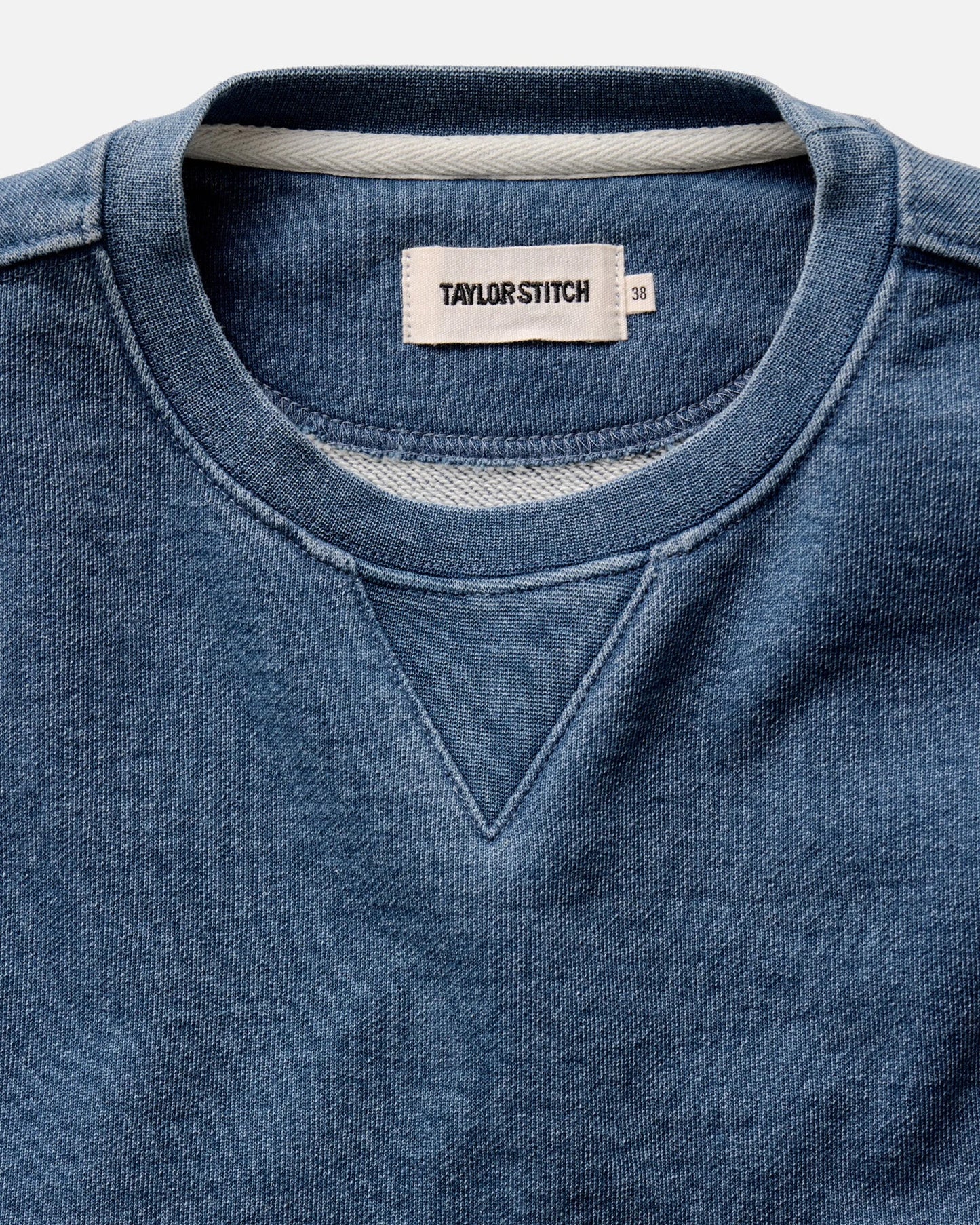 The Sunset Crew in Washed Indigo Terry