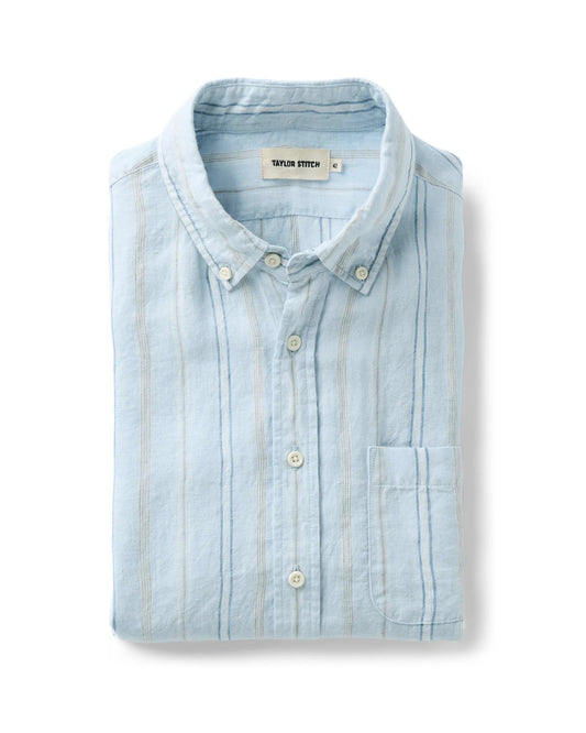 The Jack in Blue Sky Stripe Linen