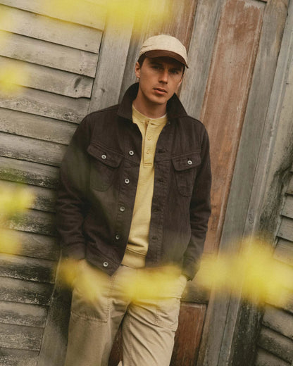 The Long Haul Jacket in Soil Slub Denim