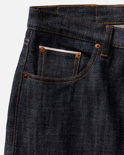 The Slim Jean in Rigid Organic Selvedge