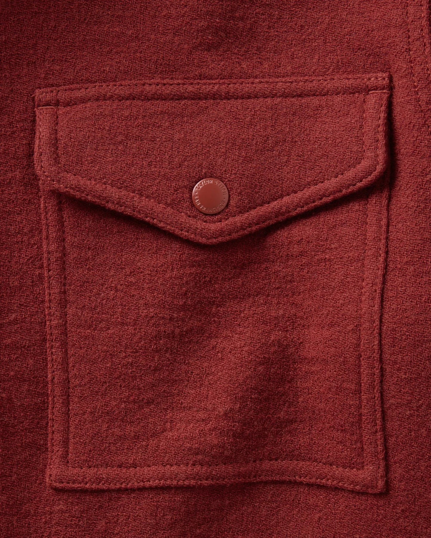 The Kenne Shirt Jacket in Canyon Cotton Wool Crepe