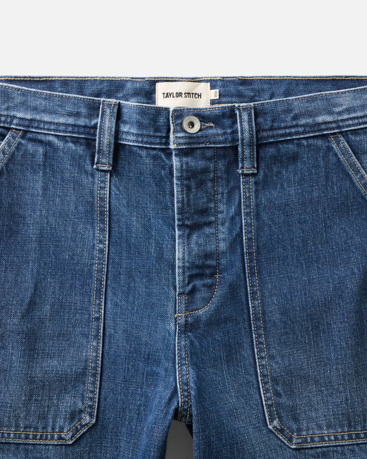 The Mariner Jean in Drift Wash Organic Selvedge