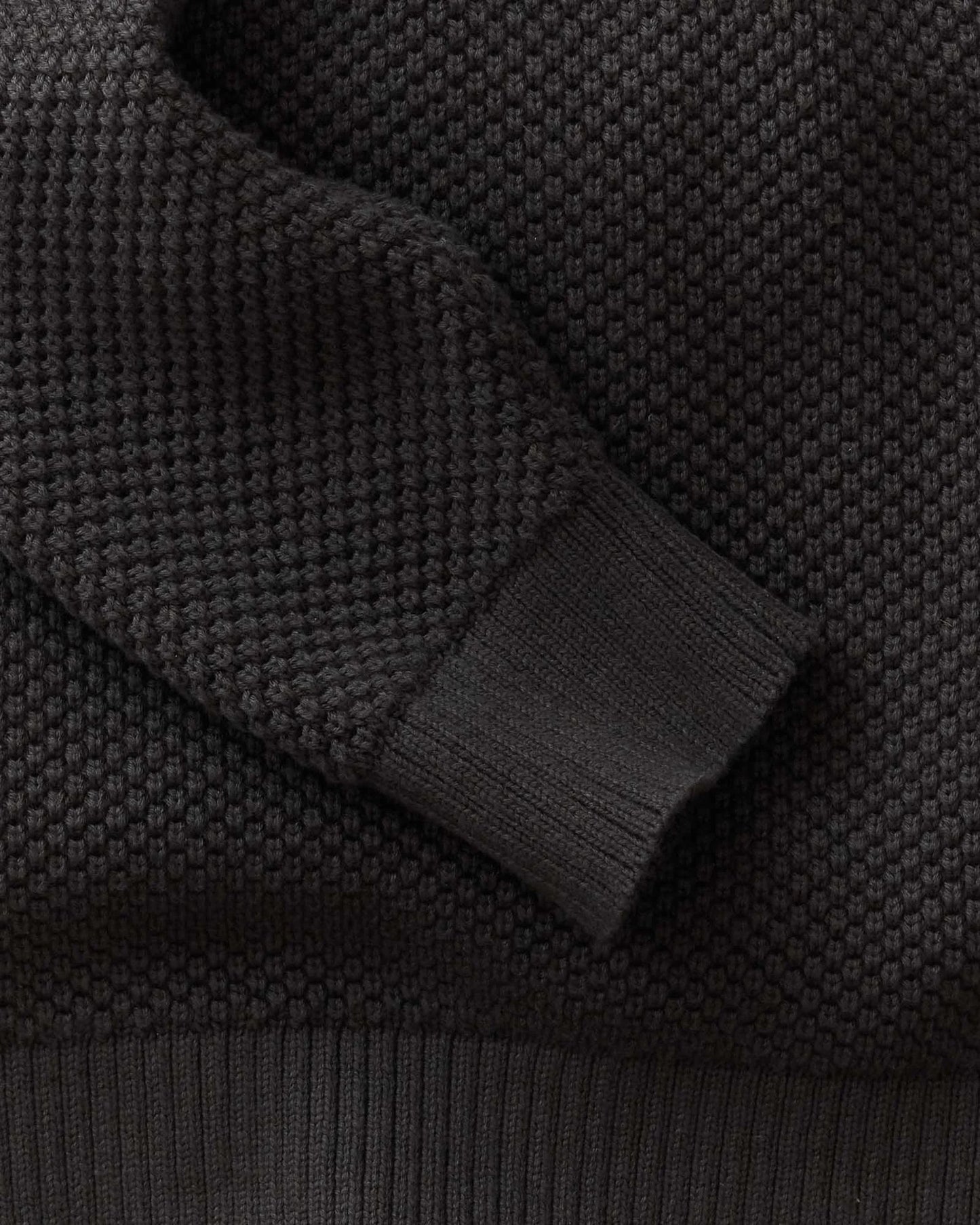 The Crawford Crew Sweater in Charcoal