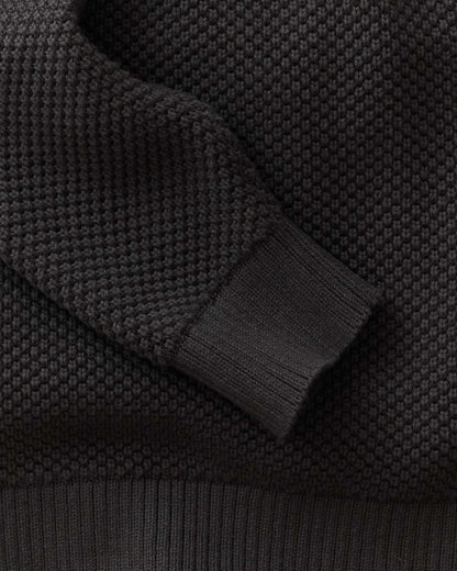 The Crawford Crew Sweater in Charcoal