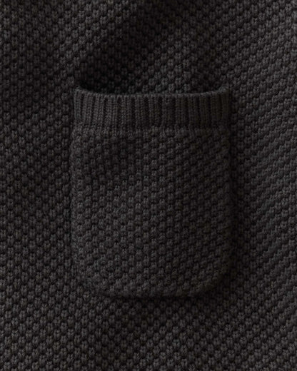 The Crawford Crew Sweater in Charcoal