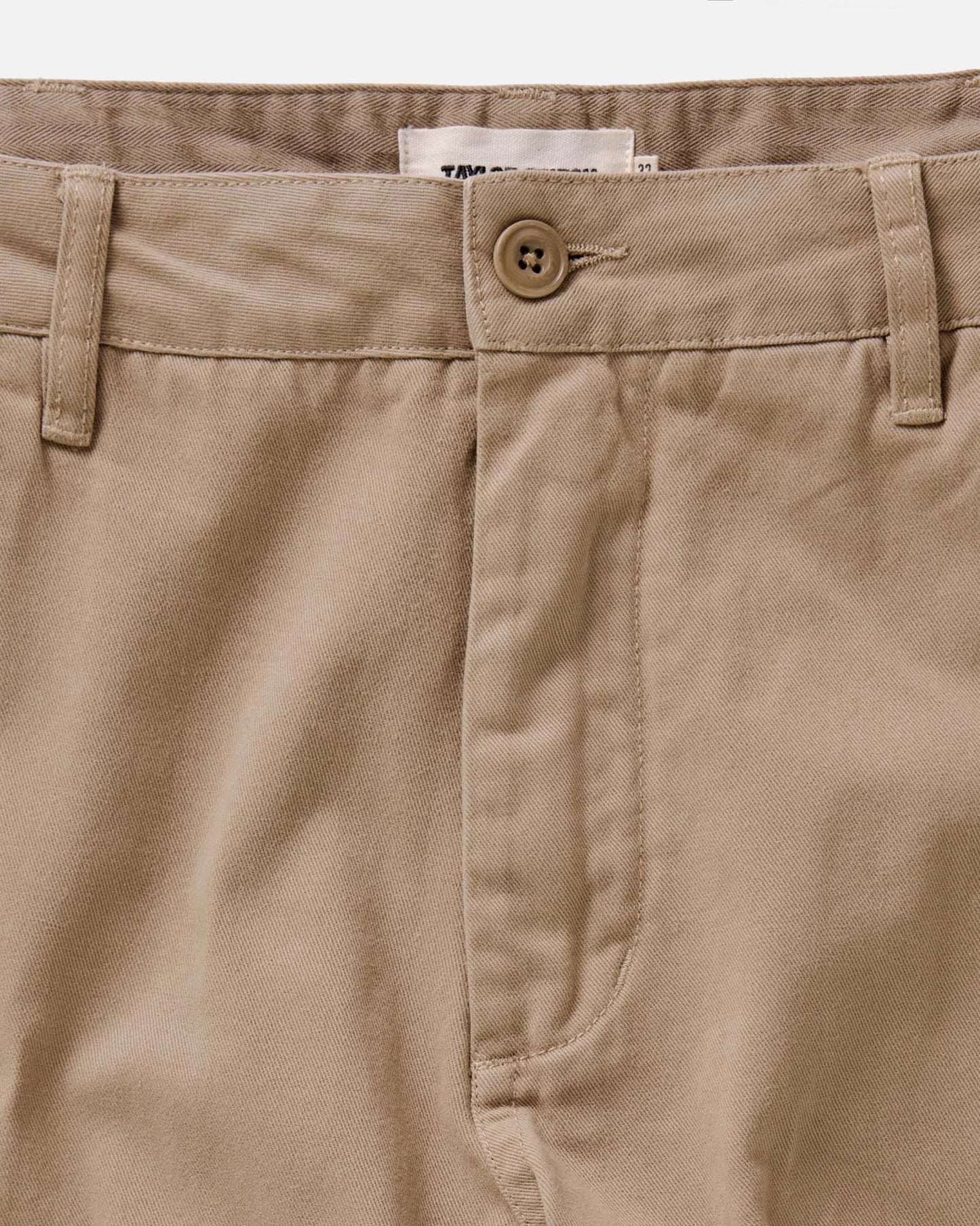 The Slim Foundation Pant in Organic Khaki