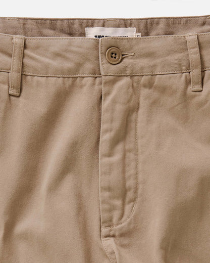 The Slim Foundation Pant in Organic Khaki