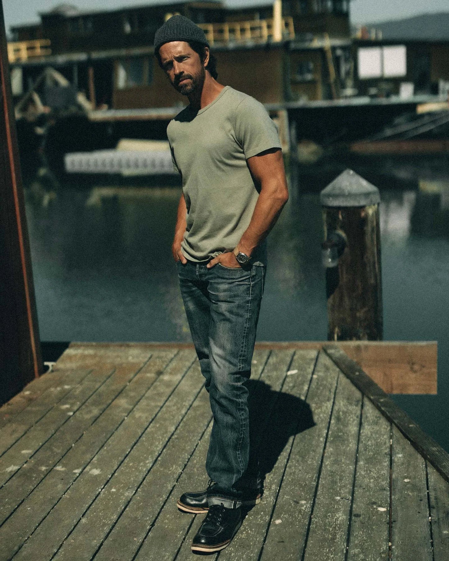 The Organic Cotton Tee in Sage