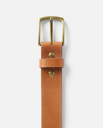 The Tour Belt in Washed Saddle