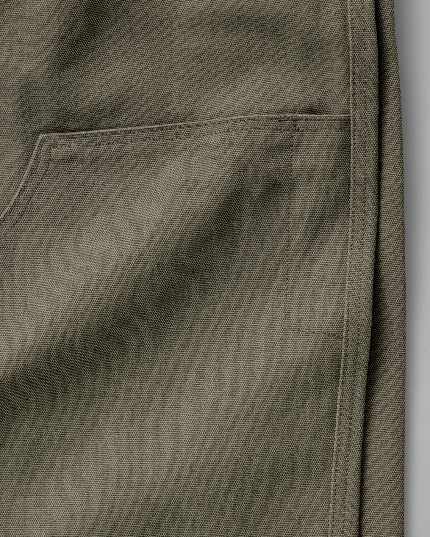 The Chore Pant in Stone Chipped Canvas