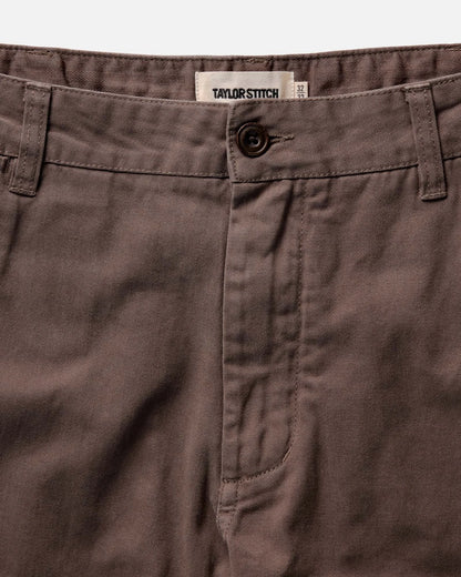 The Straight Foundation Pant in Organic Espresso