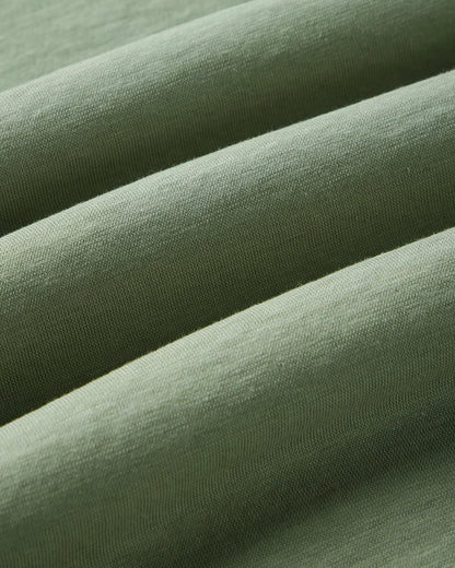 The Cotton Hemp Polo in Sage