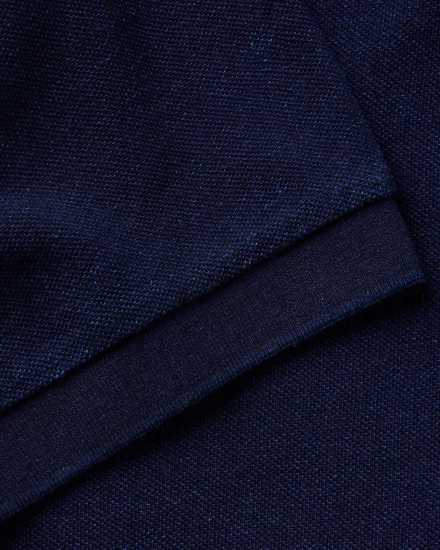 The Pacific Polo in Rinsed Indigo Pique