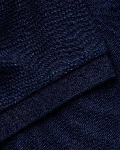 The Pacific Polo in Rinsed Indigo Pique