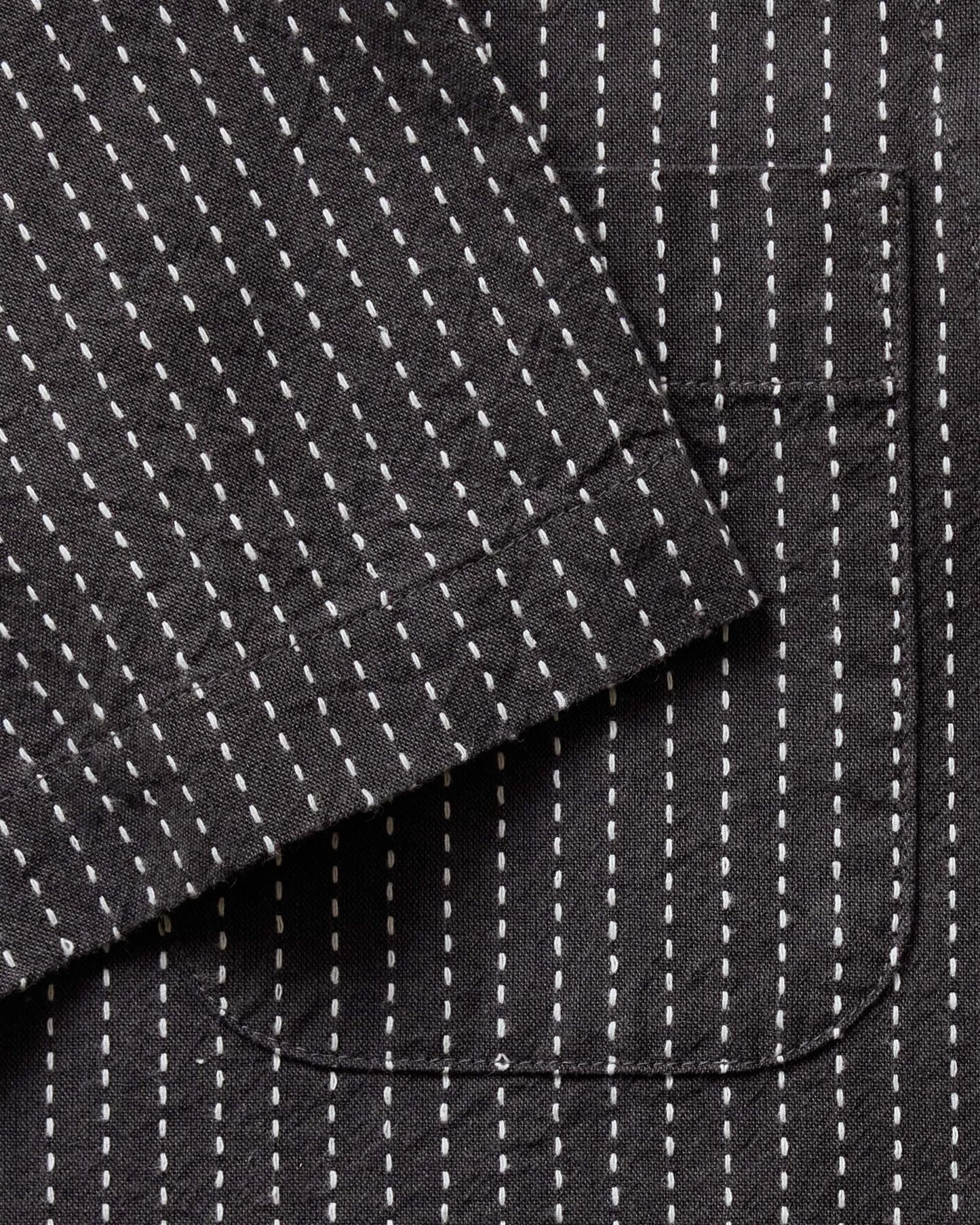 The Conrad Shirt in Pickstitch Stripe Dobby