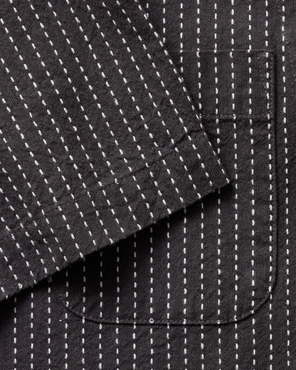 The Conrad Shirt in Pickstitch Stripe Dobby