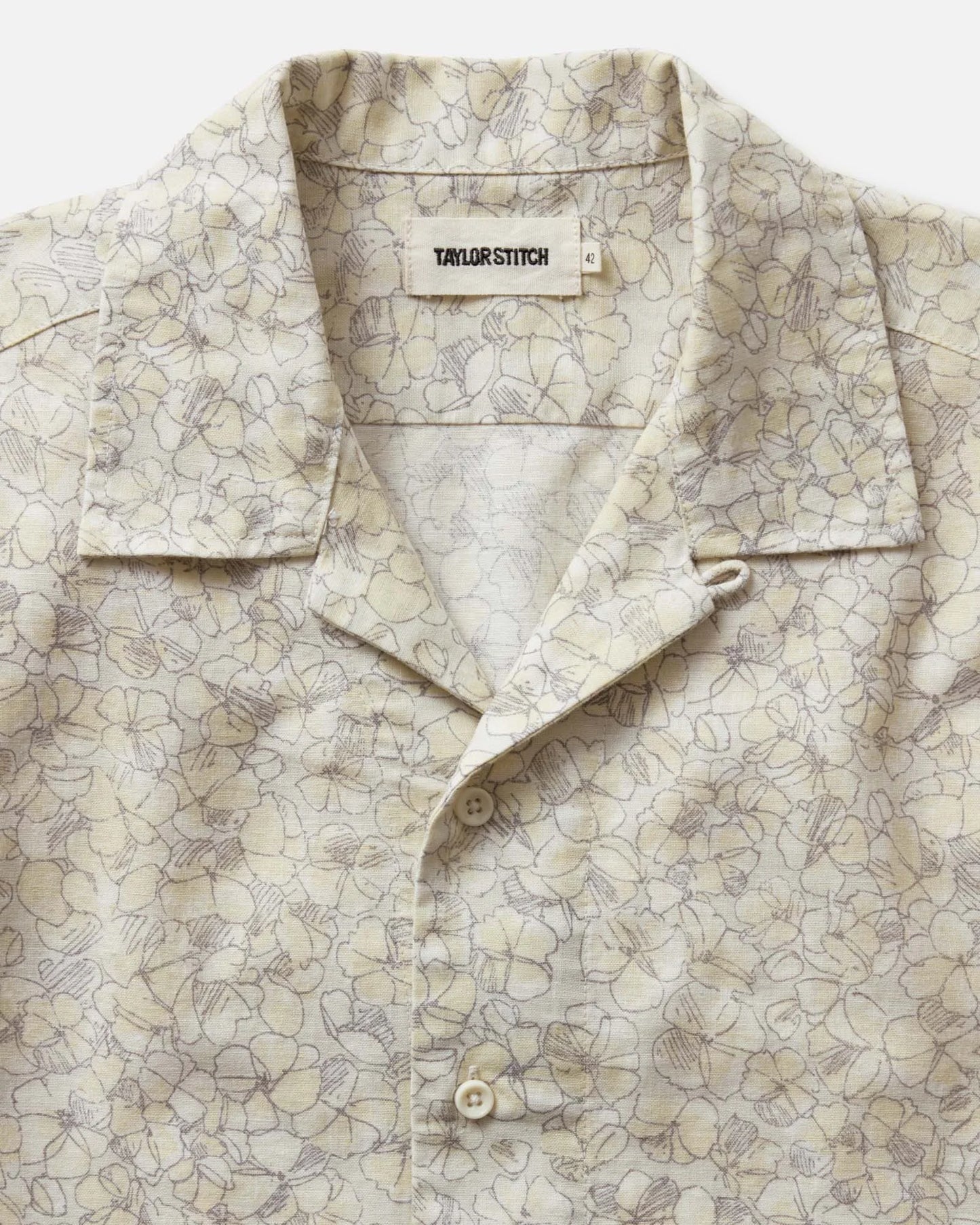 The Davis Shirt in Grey Skies Floral