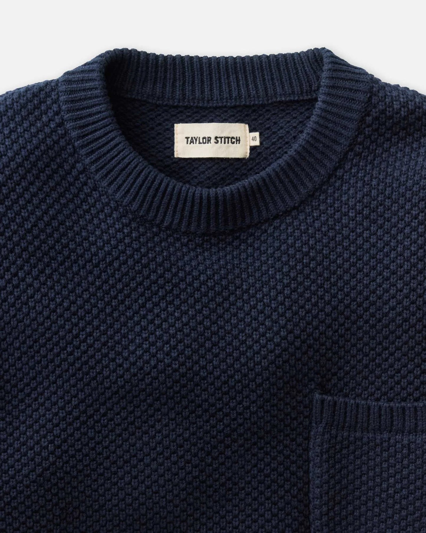 The Crawford Crew Sweater in Navy
