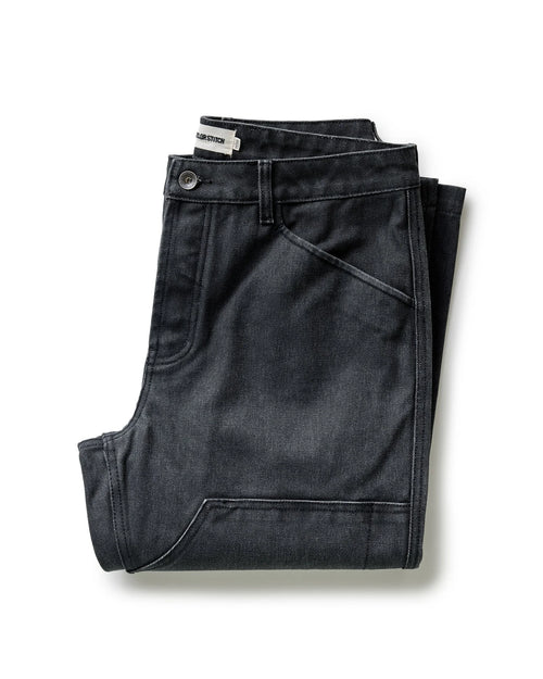 The Chore Pant in Coal Chipped Canvas