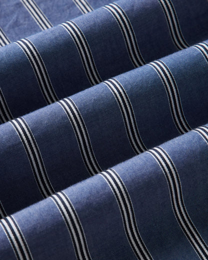 The Quincy Shirt in Bay Stripe