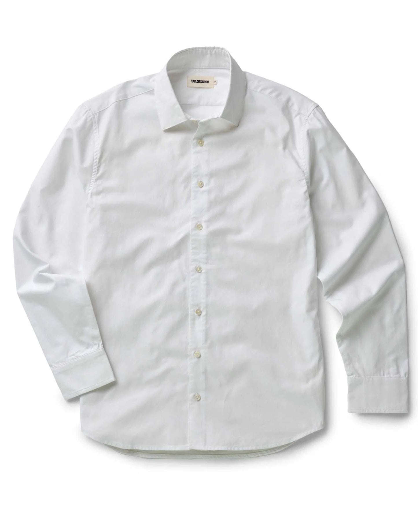The Hyde Shirt in White Pinpoint Oxford
