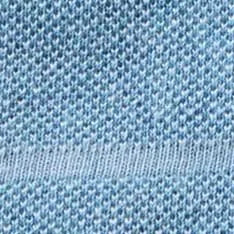 The Pacific Polo in Washed Indigo Pique Stripe