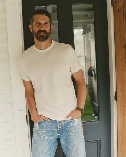 The Organic Cotton Tee in Vintage White