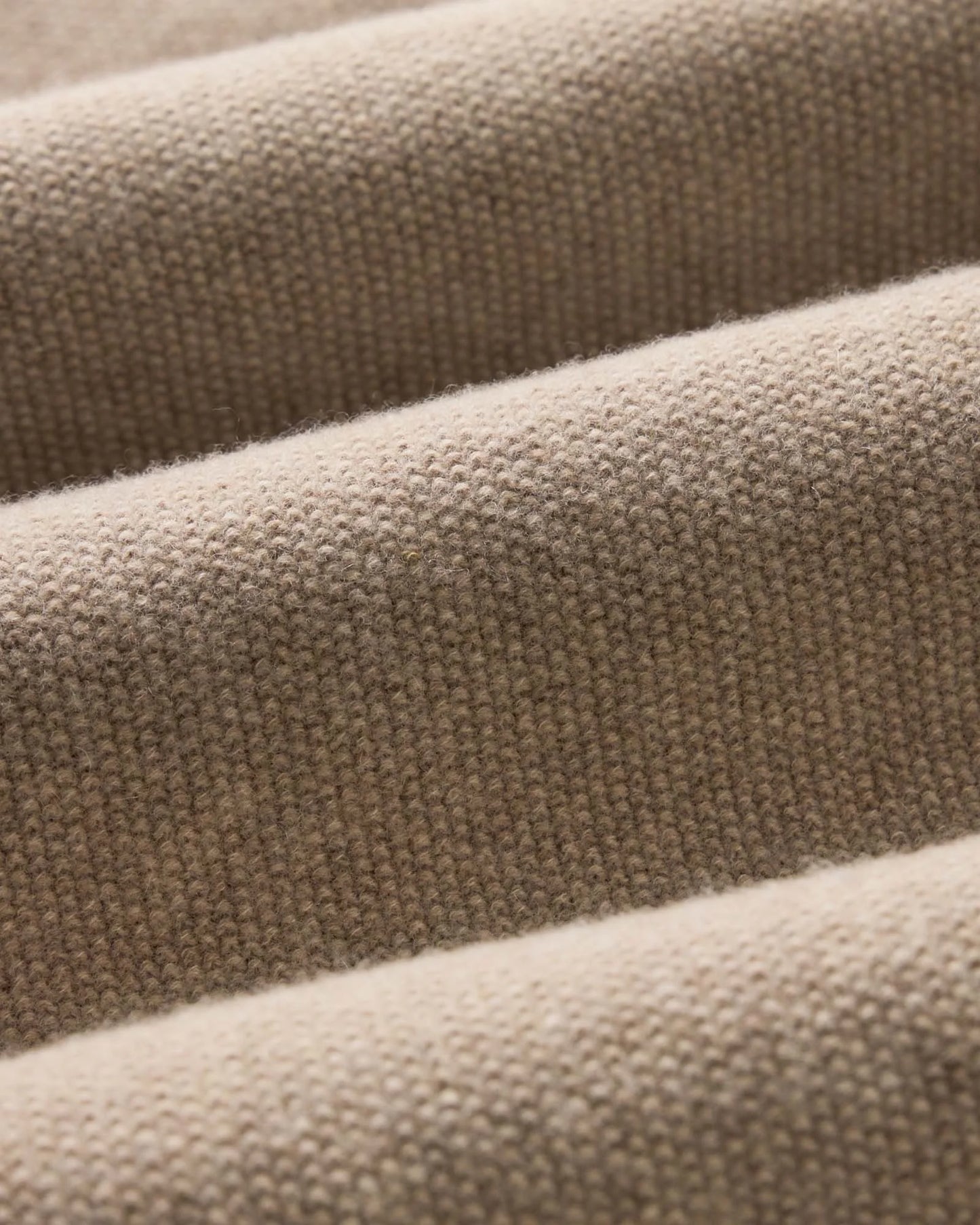 The Newton Sweater Polo in Heather Oatmeal