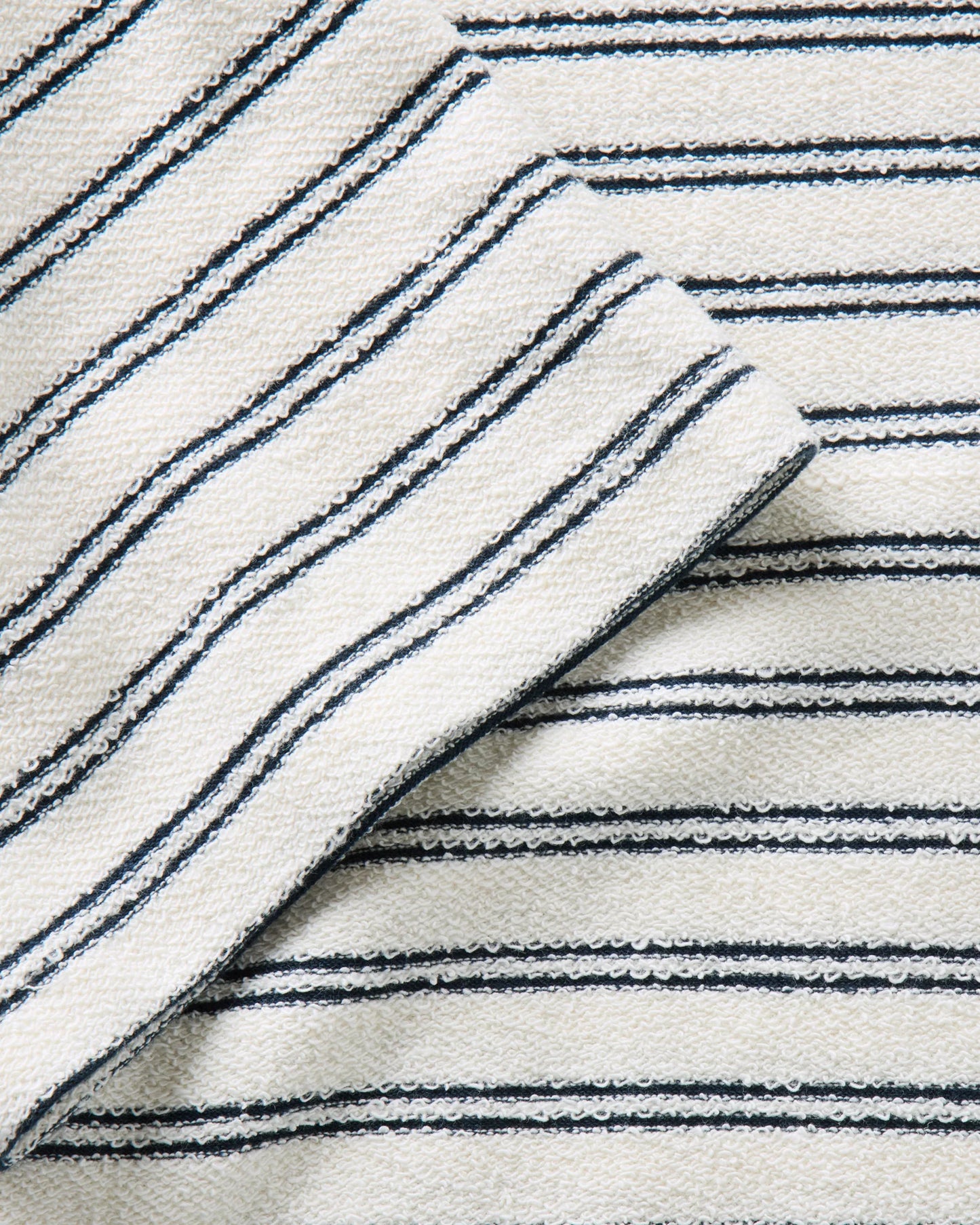 The Meridian Polo in Marine Stripe
