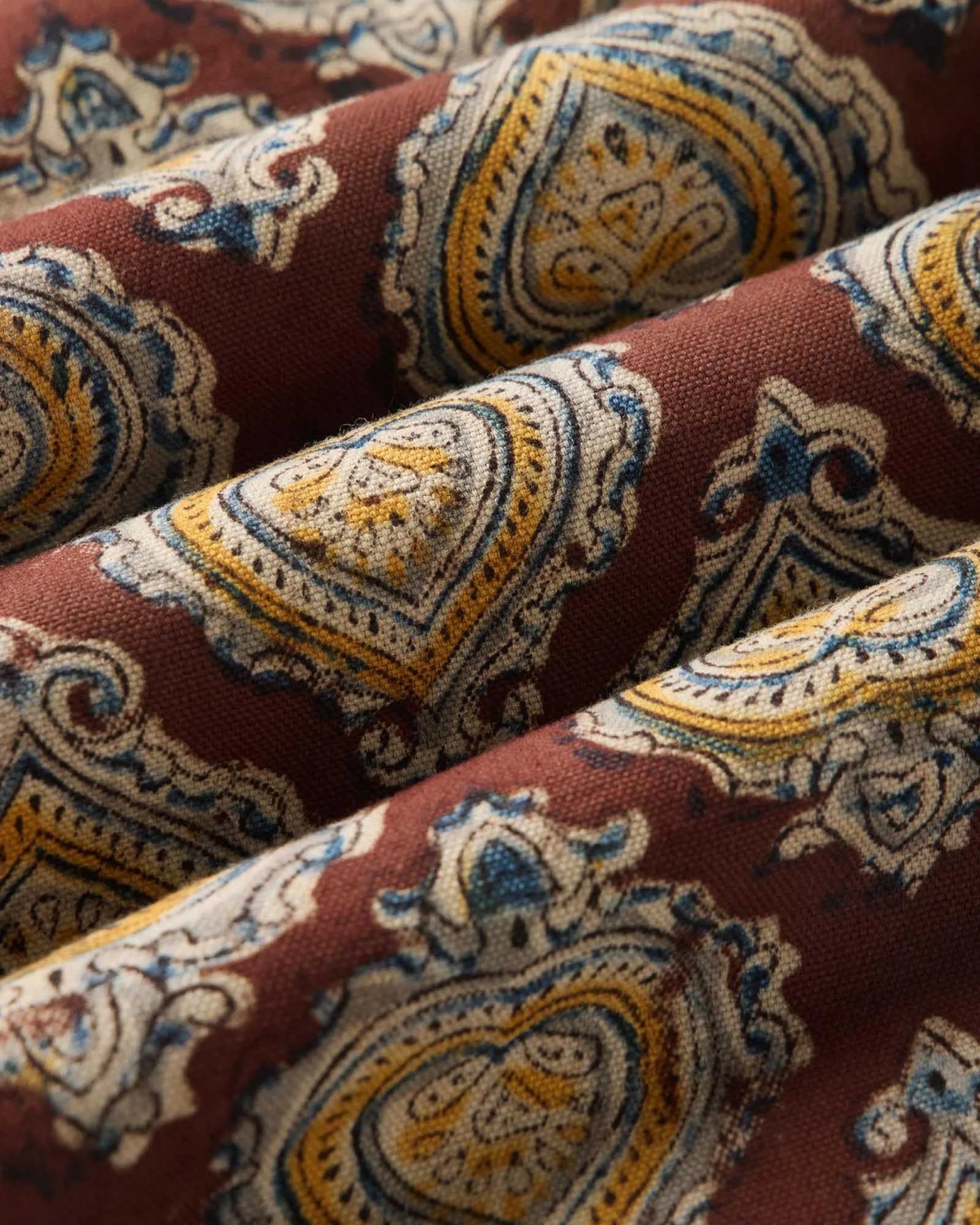 The Apres Short in Sangria Block Print