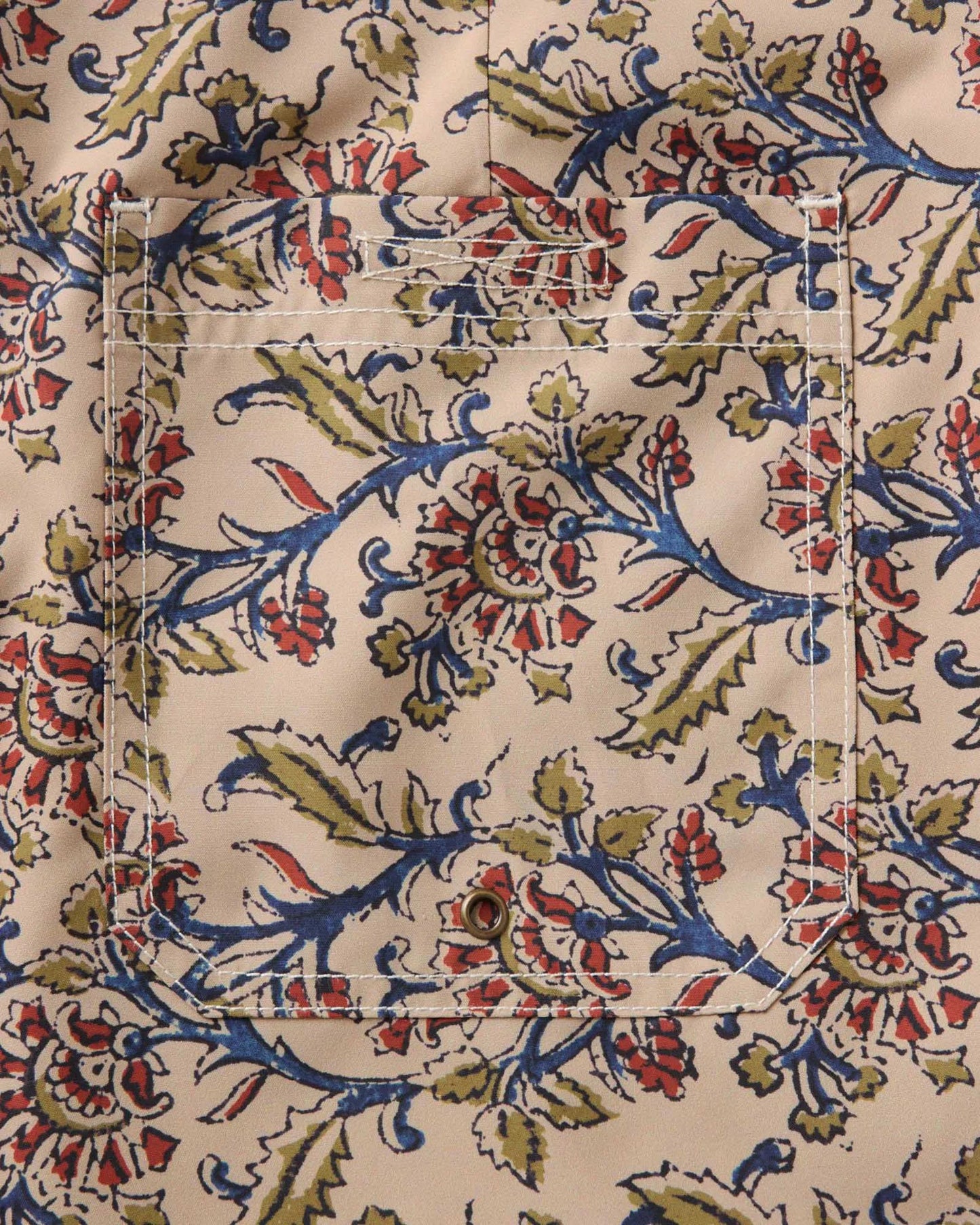 The Drift Board Short in Ivory Floral