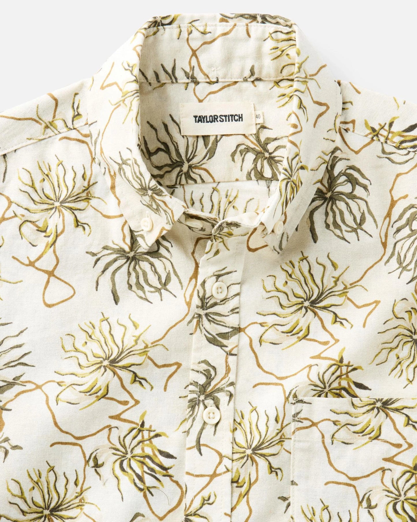 The Short Sleeve Jack in Dried Palms