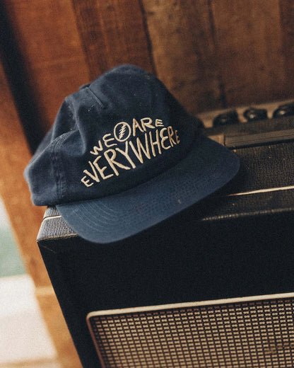 The Mercer Cap in Delta Blue Twill