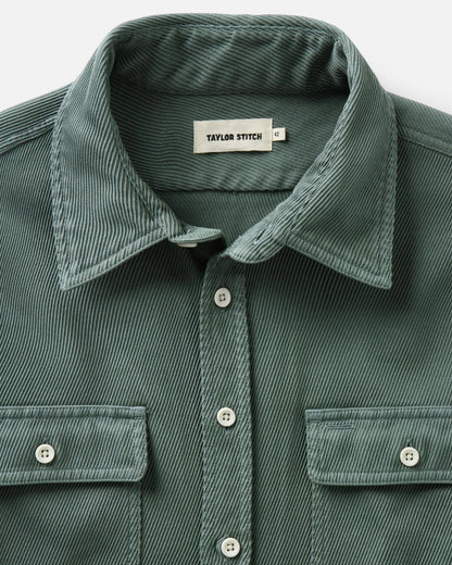 The Ledge Shirt in Deep Sea Twill