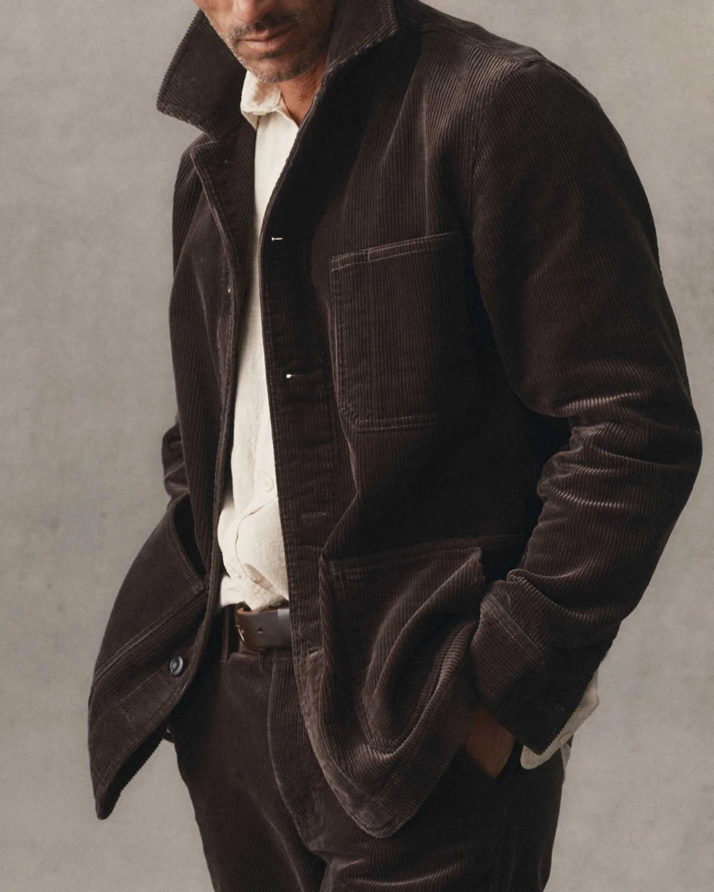 The Ojai Jacket in Soil Corduroy