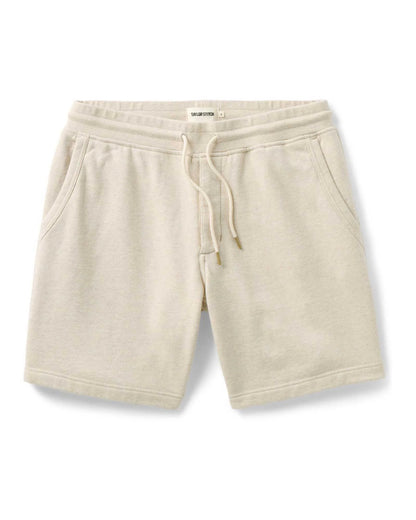 The Sunset Short in Heather Oat Terry