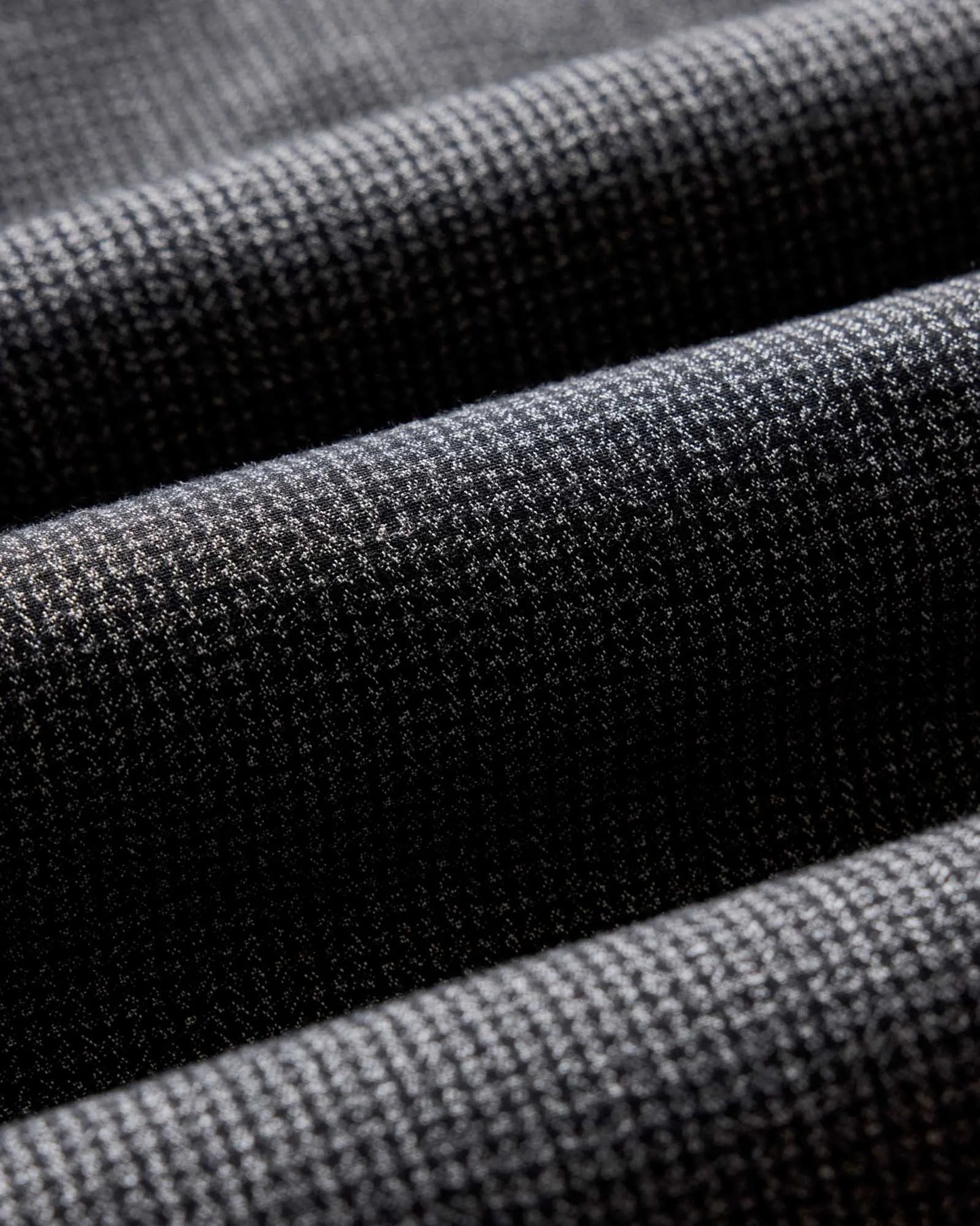 The Jack in Coal Jaspe Check Oxford