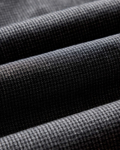 The Jack in Coal Jaspe Check Oxford