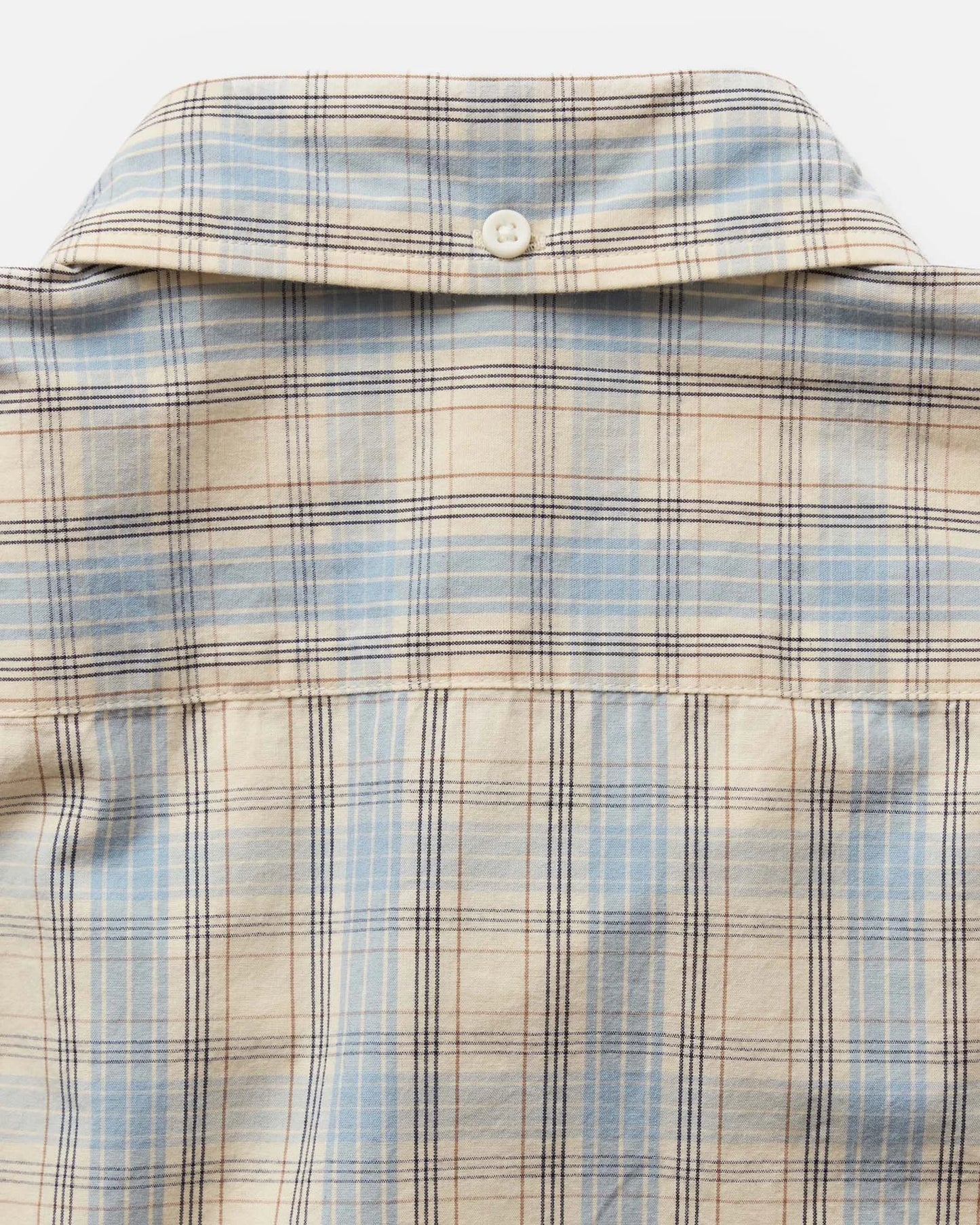 The Logan Popover in Blue Sky Plaid