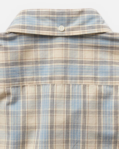 The Logan Popover in Blue Sky Plaid