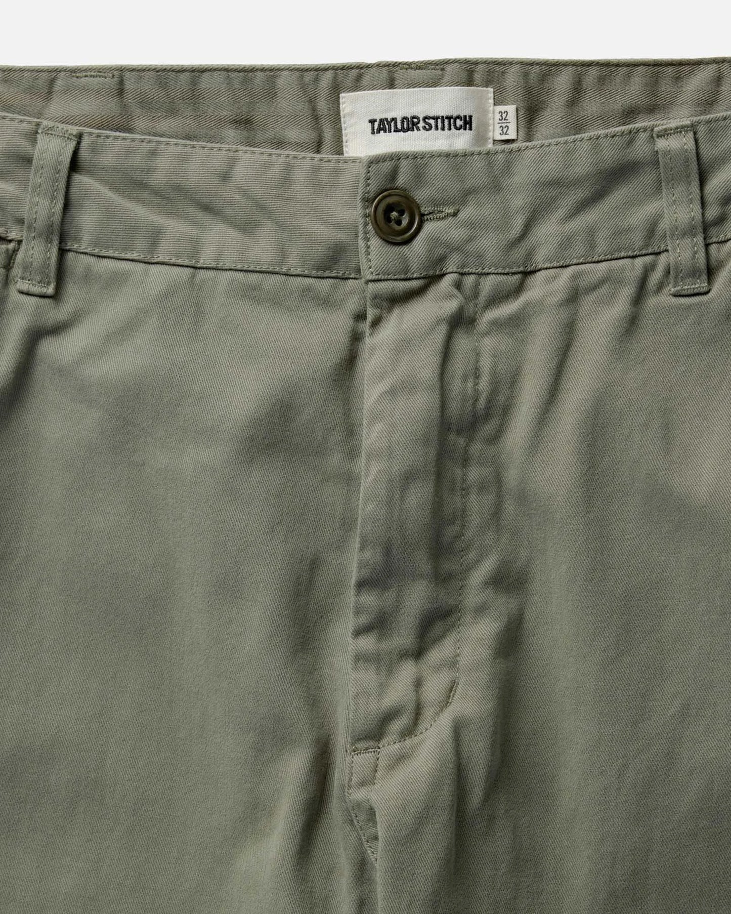 The Straight Foundation Pant in Organic Smoked Olive