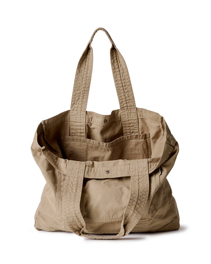 The Foundation Tote in Organic Khaki