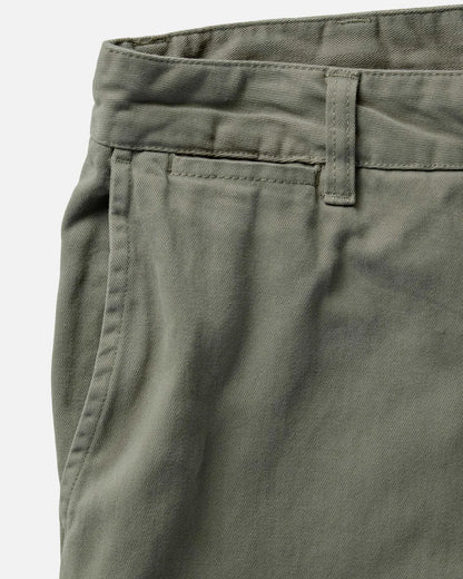 The Straight Foundation Pant in Organic Smoked Olive