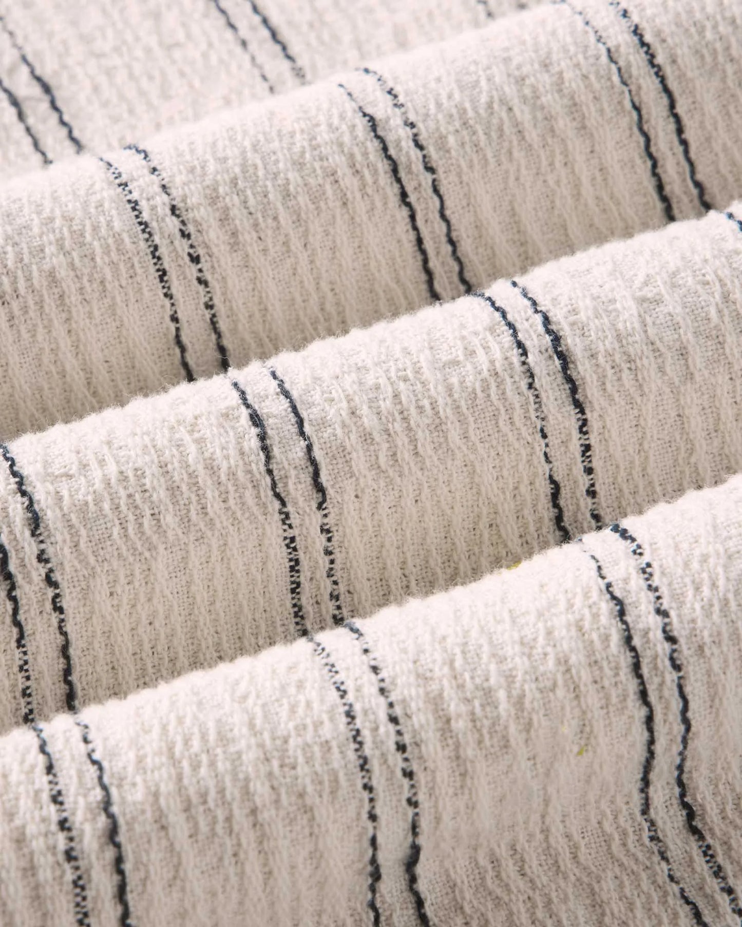 The Short Sleeve California in Tide Stripe Hacci