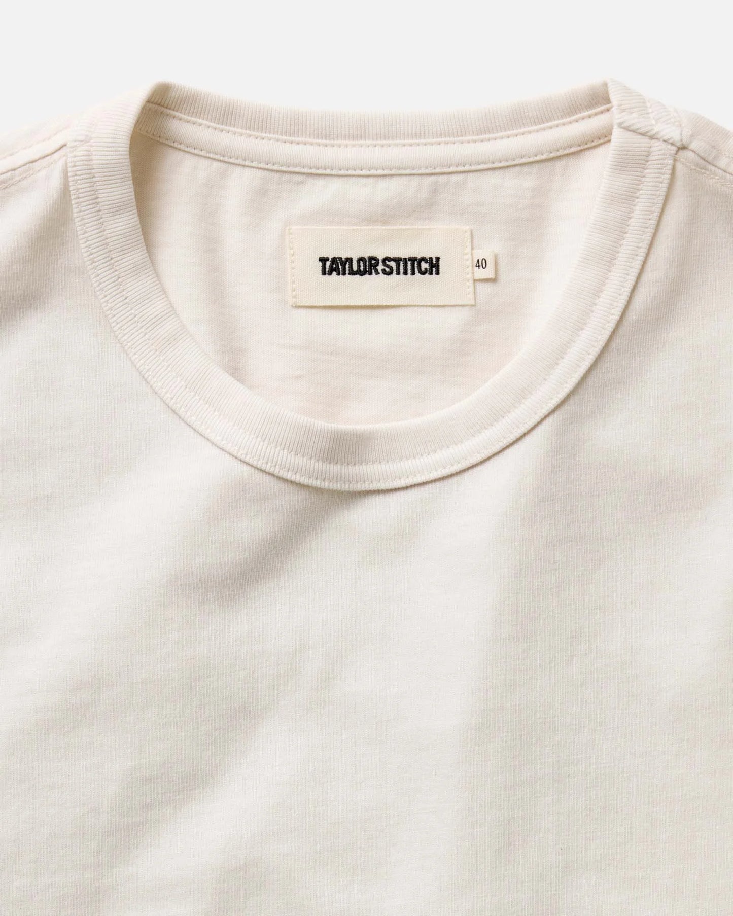 The Organic Cotton Tee in Vintage White