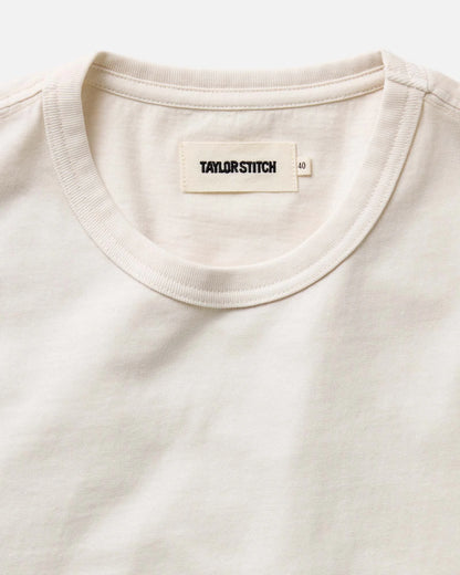 The Organic Cotton Tee in Vintage White