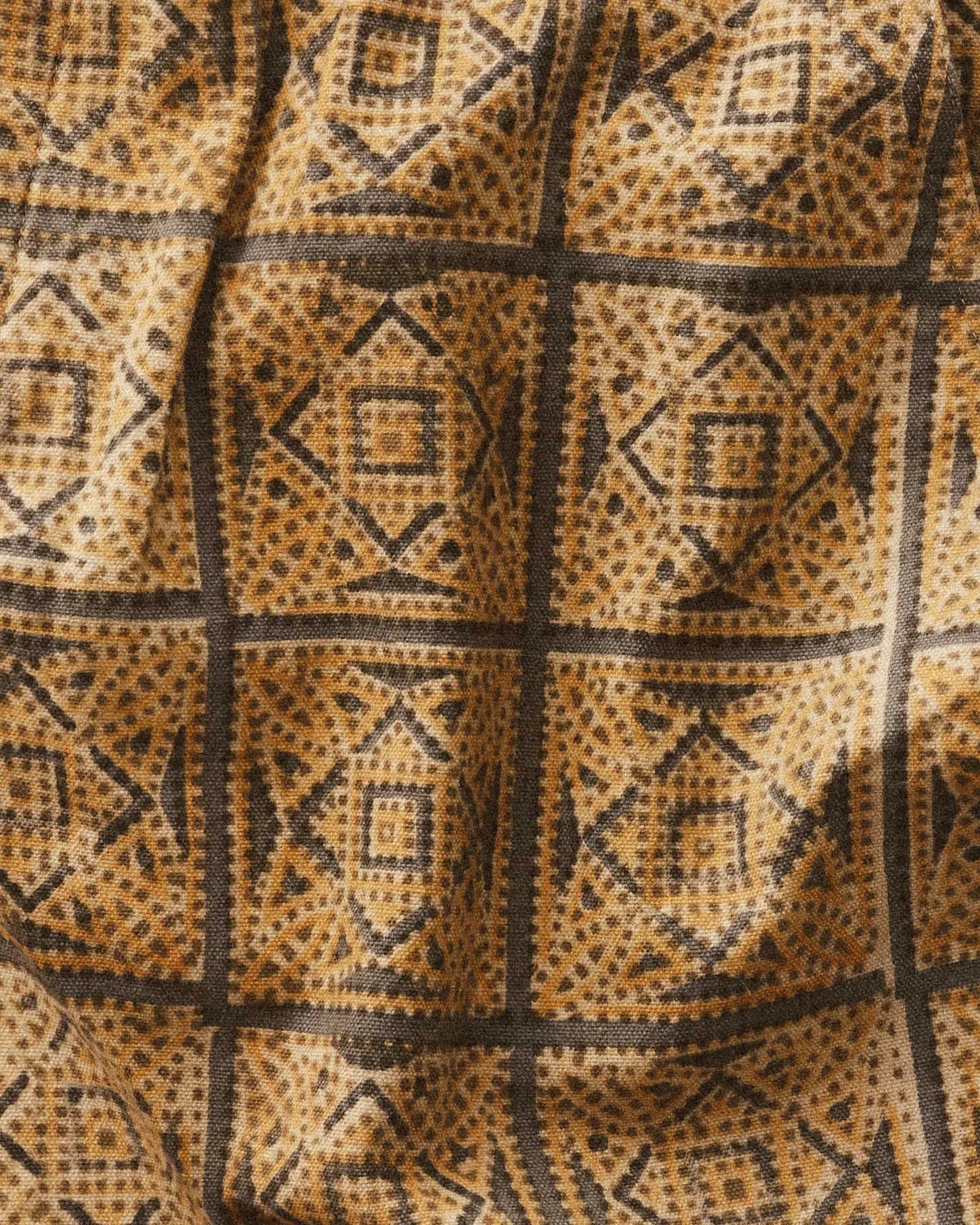 The Apres Short in Fennel Block Print