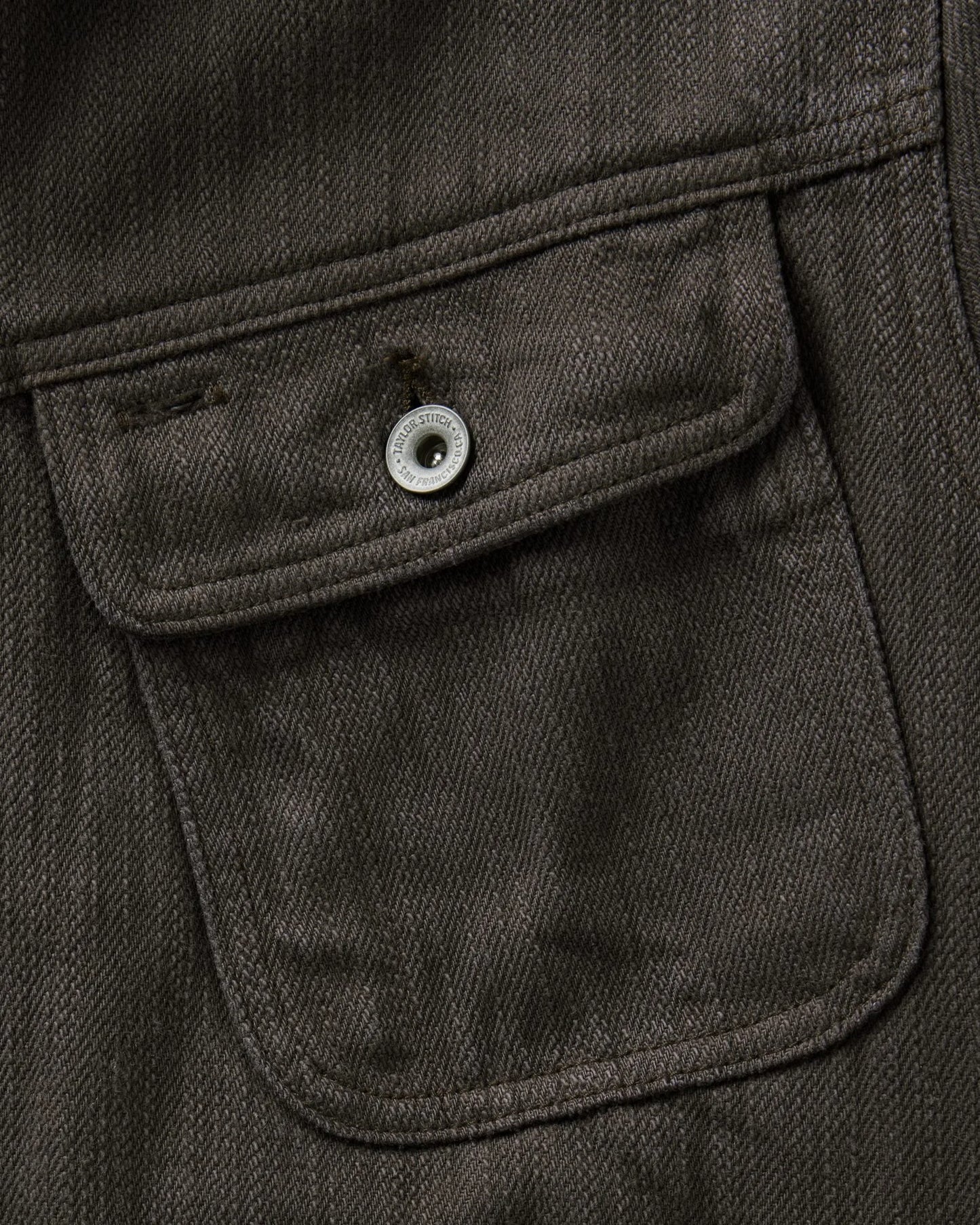 The Long Haul Jacket in Soil Slub Denim